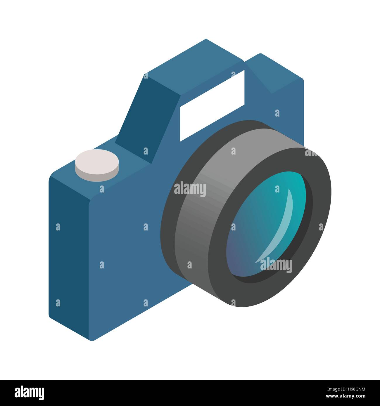 Photo camera isometric 3d icon Stock Vector Image & Art - Alamy