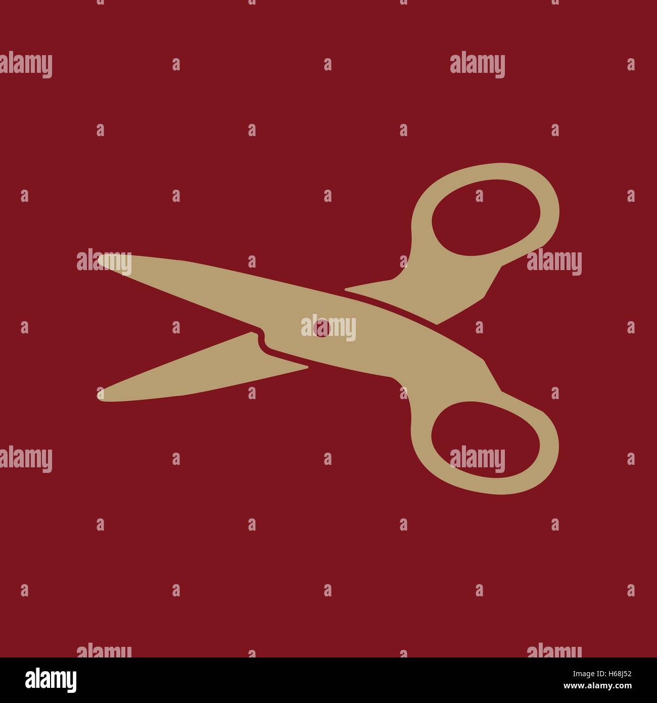 The scissors icon Stock Vector Image & Art - Alamy