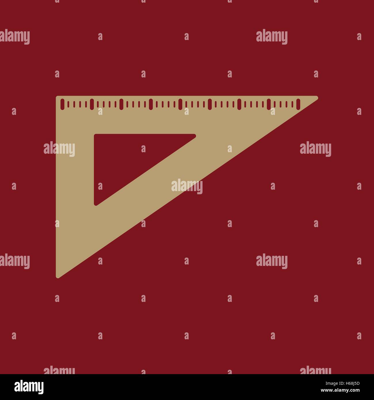 The triangle icon Stock Vector Image & Art - Alamy