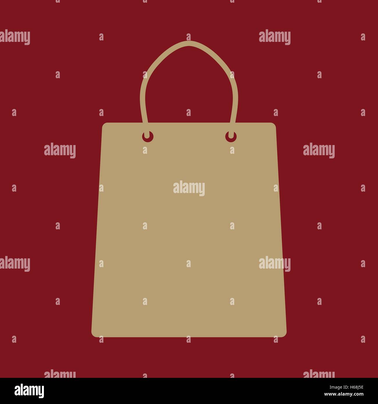 The shopping bag icon Stock Vector Image & Art - Alamy
