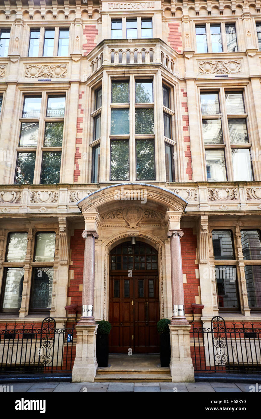 The Royal Institution of Chartered Surveyors (RICS) Headquarters on ...