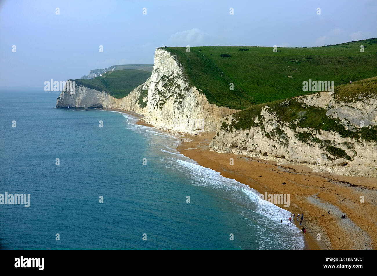 Jurassic Coast near Durdle Door, Dorset, England Stock Photo Alamy