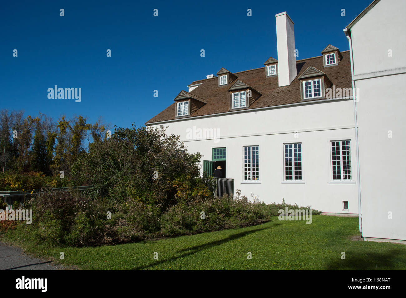 Canada, Quebec, Three Rivers aka TroisRiveres. St. Maurice Ironworks National Historic Site aka
