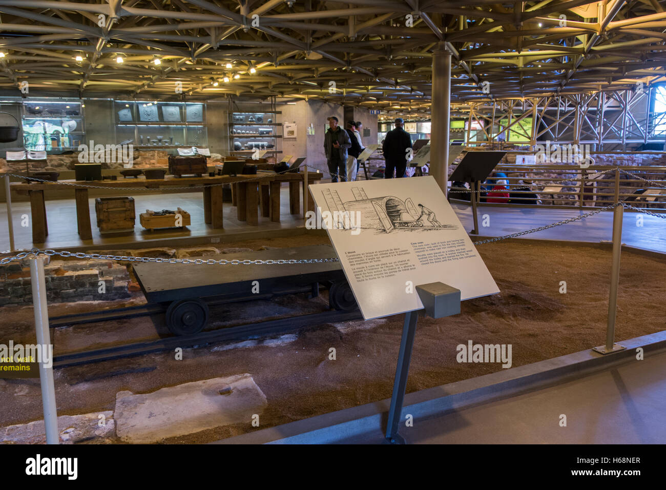 Canada, Quebec, Three Rivers aka TroisRiveres. St. Maurice Ironworks National Historic Site aka