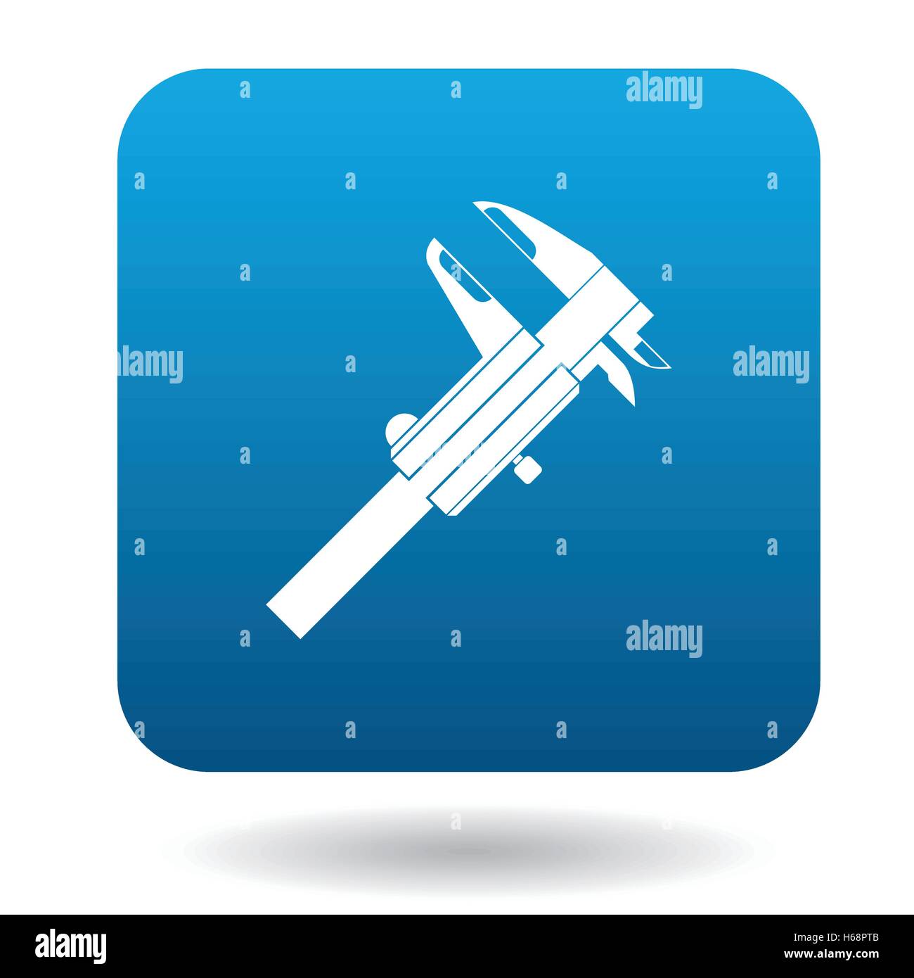 Calipers tool icon in simple style Stock Vector Image & Art - Alamy