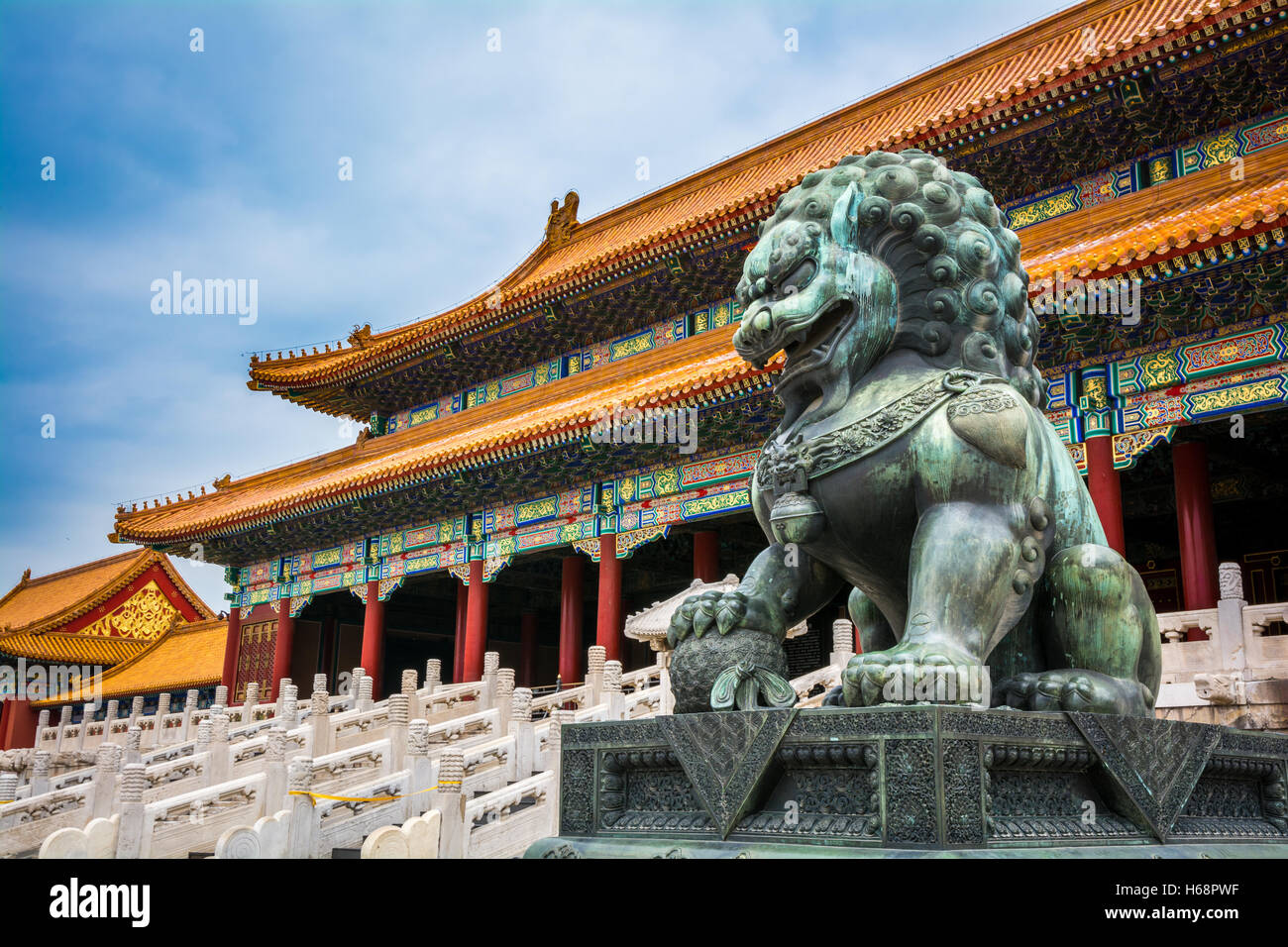 Beijing Forbidden City, China Stock Photo