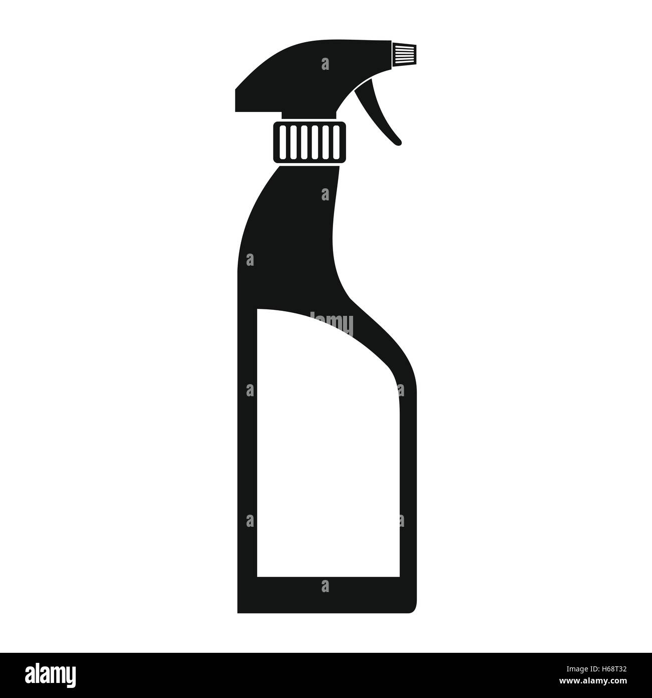 Sprayer bottle black simple icon Stock Vector Image & Art - Alamy