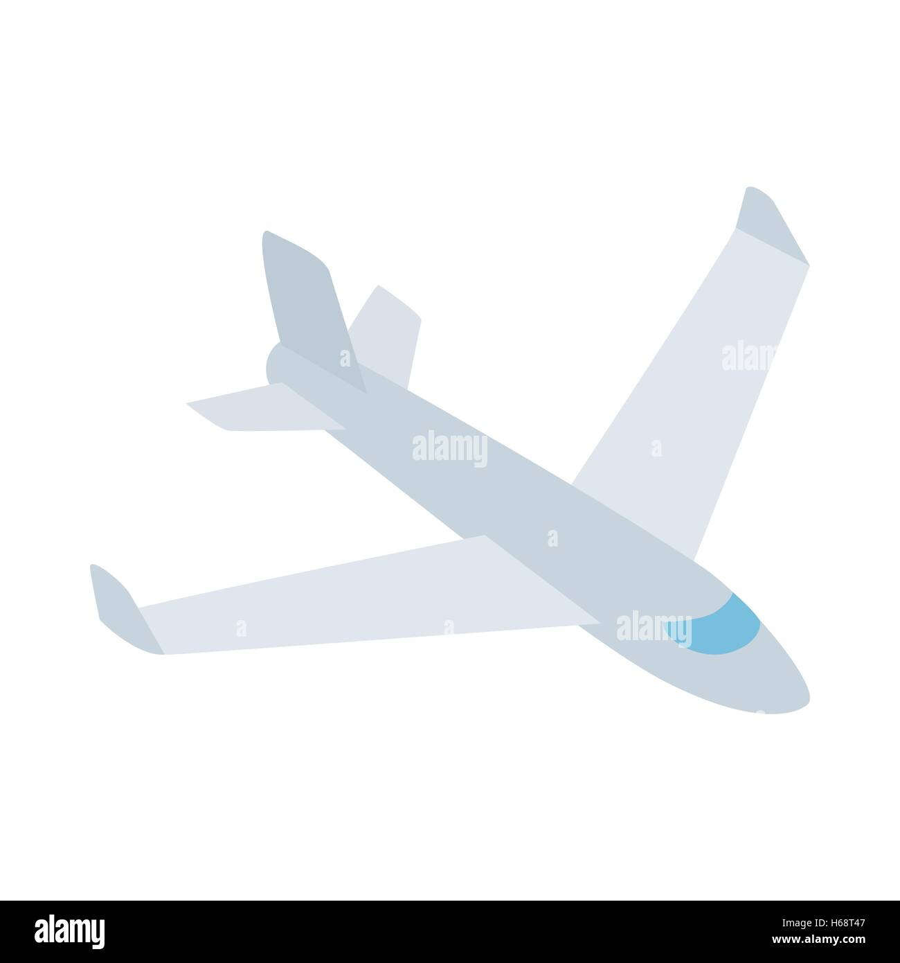 Big plane icon, isometric 3d style Stock Vector Image & Art - Alamy
