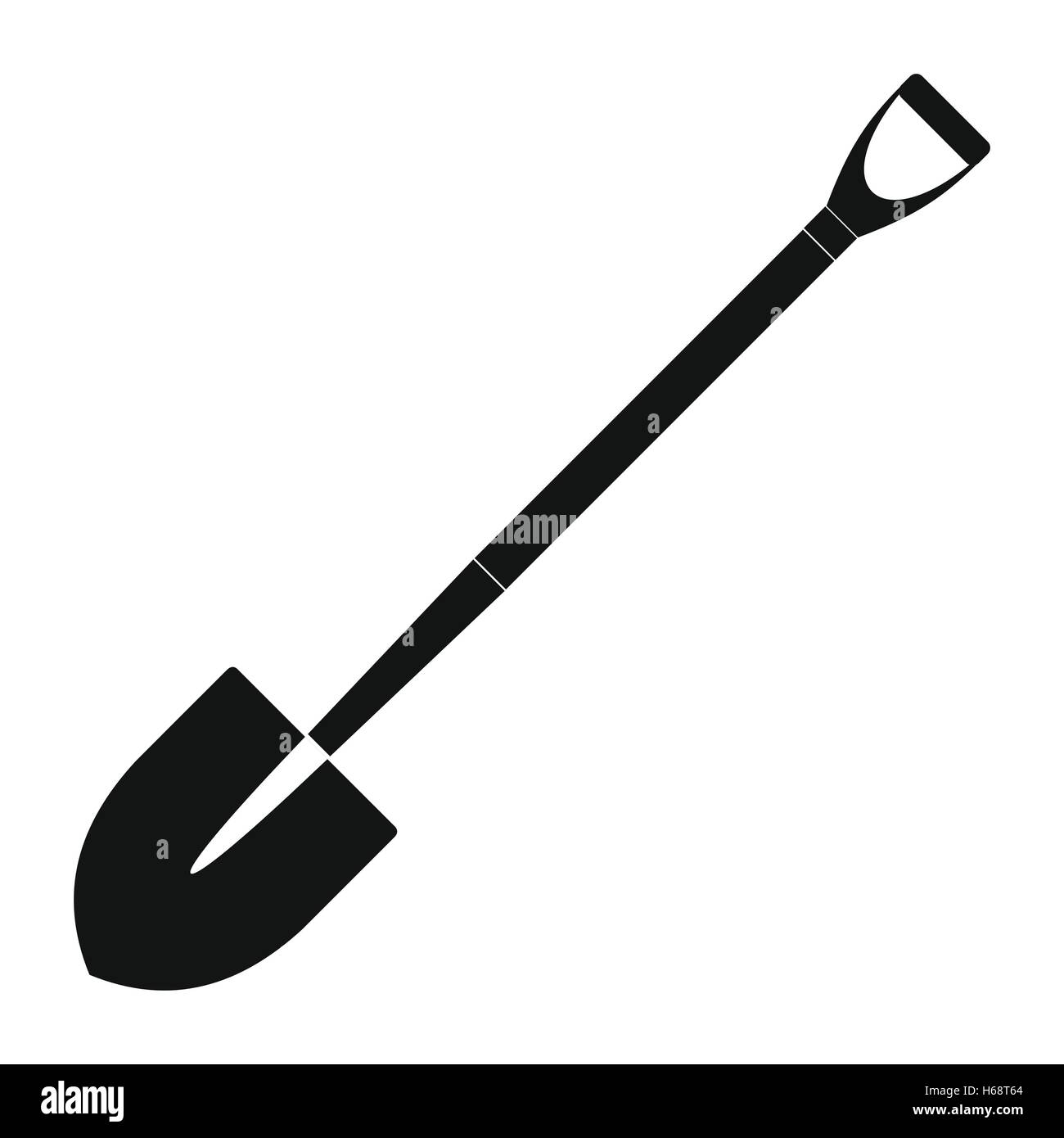 Shovel for working in the garden Stock Vector Image & Art - Alamy