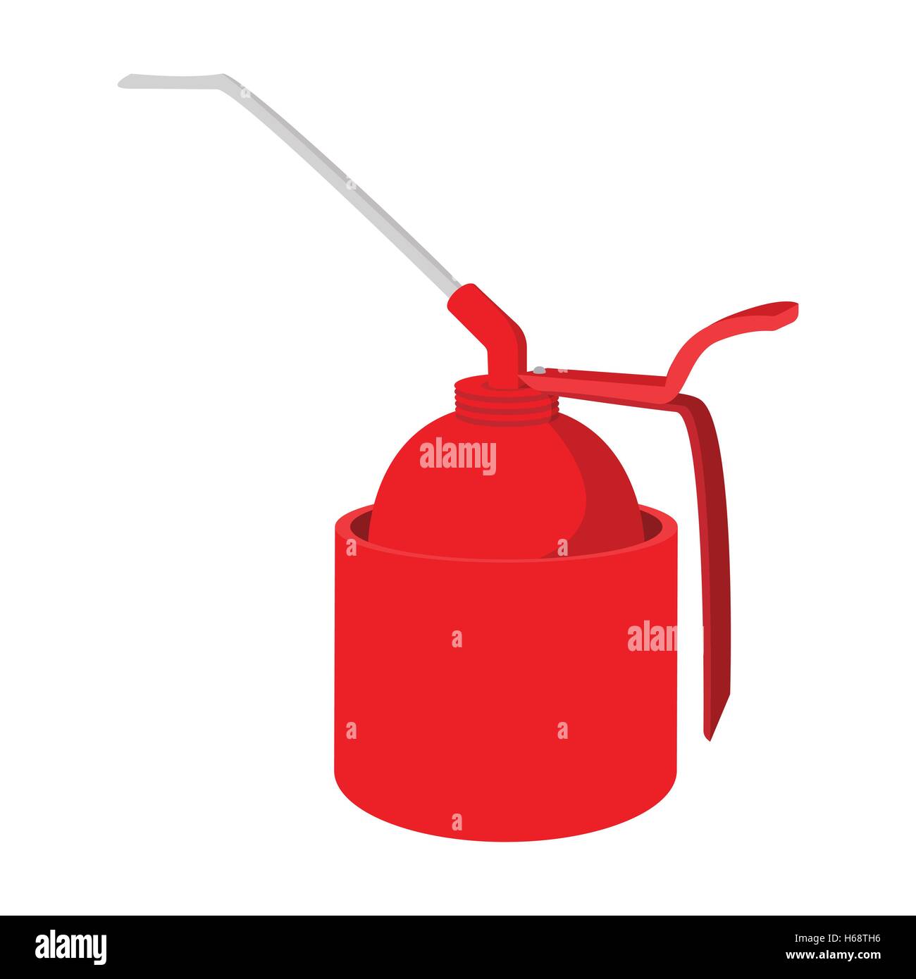Portable gas burner cartoon icon Stock Vector