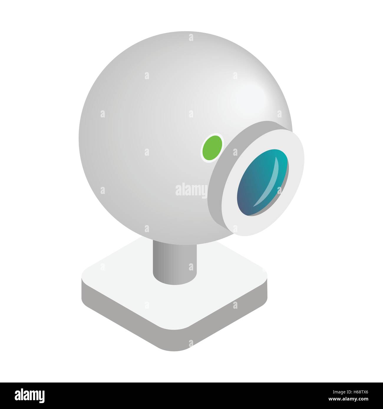 Webcam 3d isometric icon Stock Vector Image & Art - Alamy