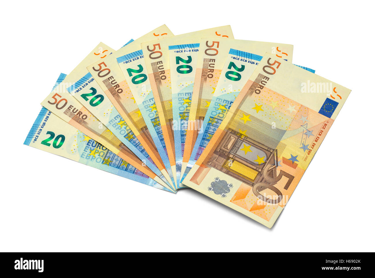 billets en euros, tiroirs-caisses, billets en euros, billets en euros pour  l'union européenne, tiroir-caisse Photo Stock - Alamy