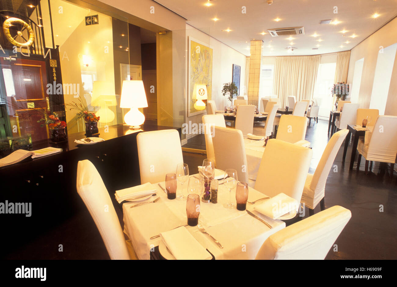 Set Tables In The Veranda Restaurant Hotel Metropole Cape Town