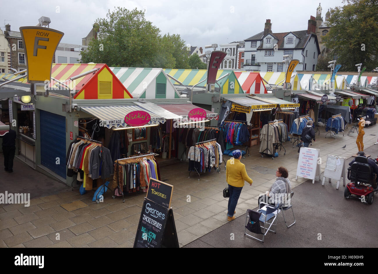 Norwich market, Norfolk, England Stock Photo - Alamy