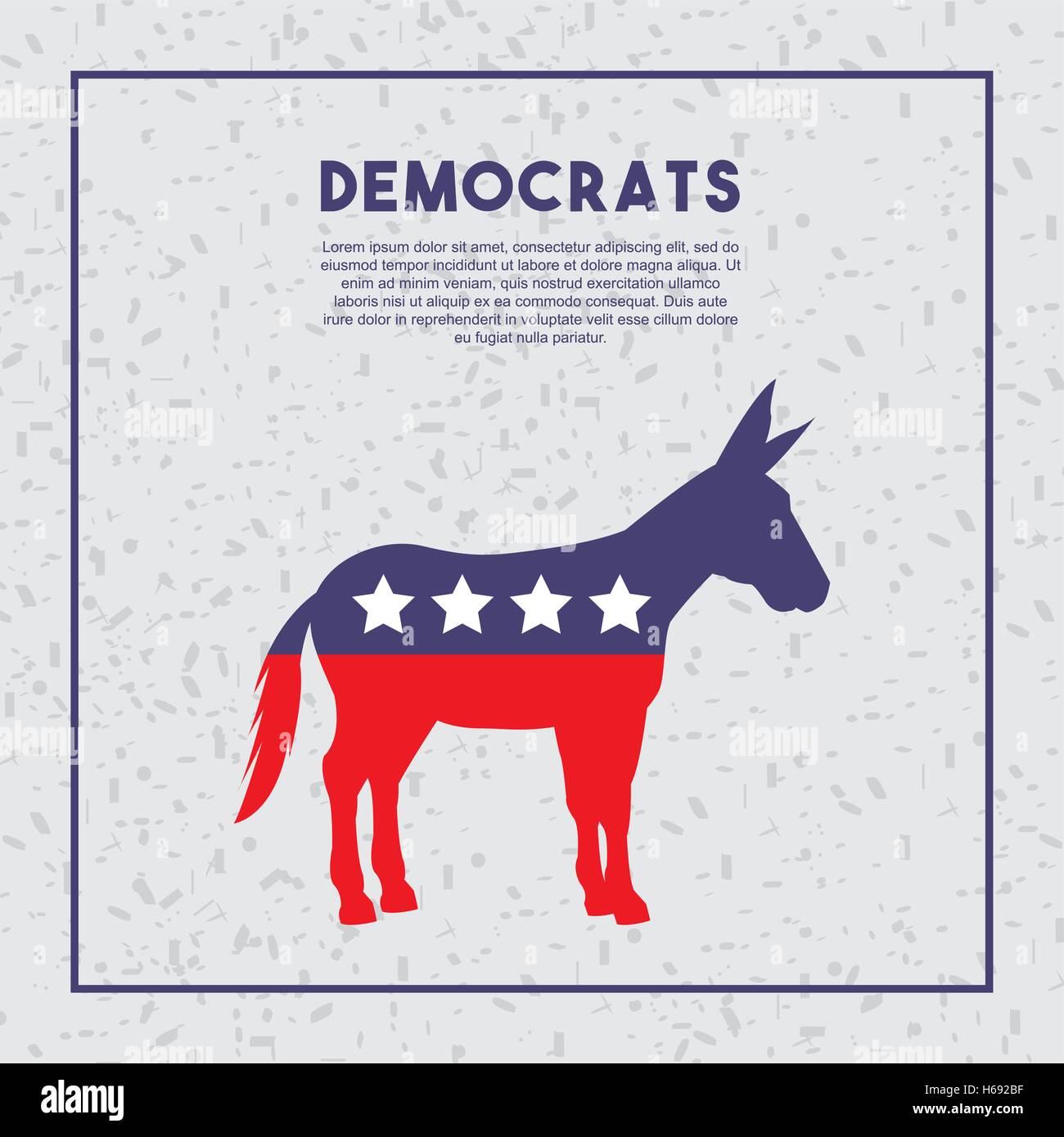 democrat political party animal Stock Vector Image & Art Alamy