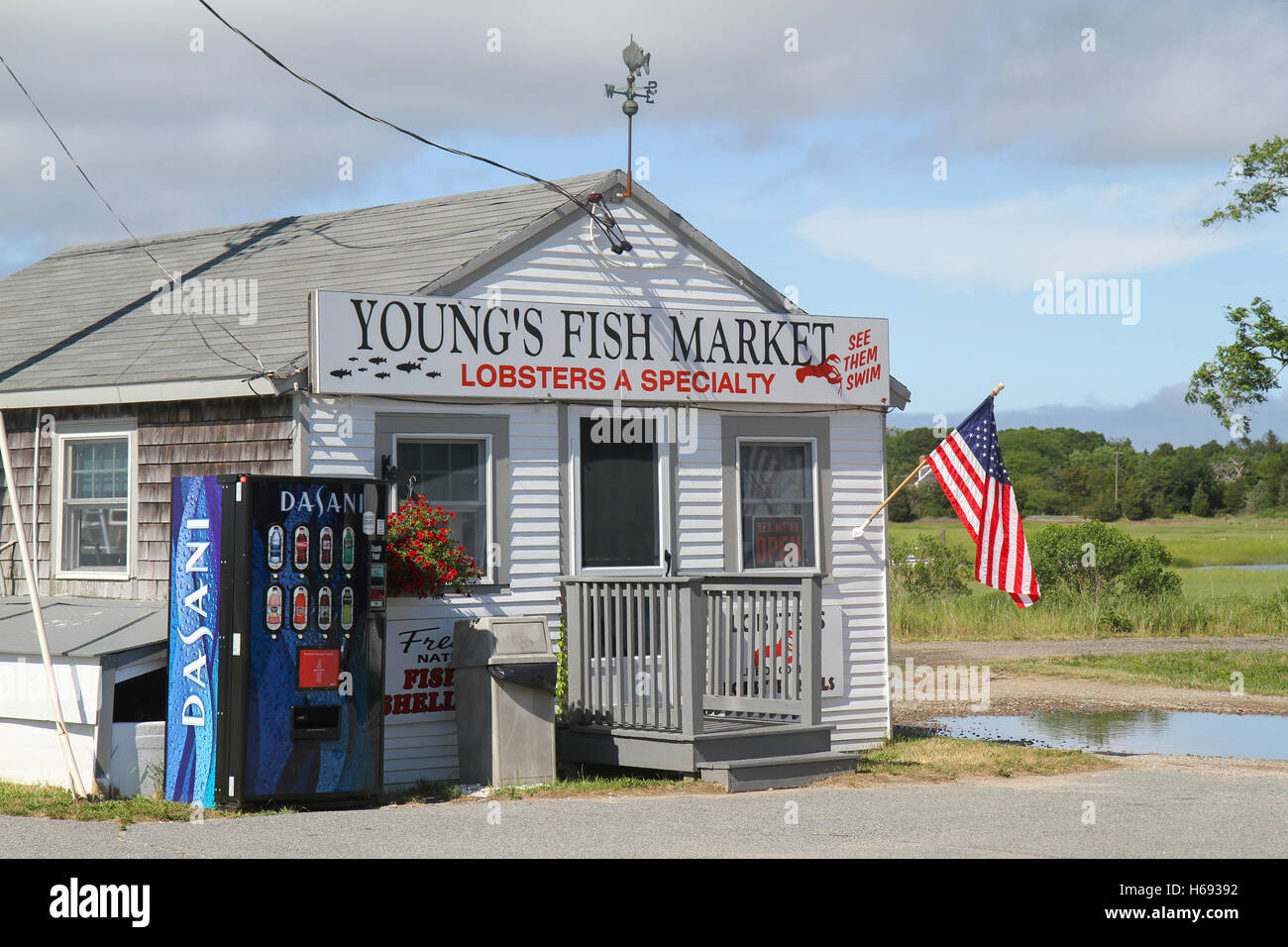 Young's Fish Market, Orleans, Cape Cod, Massachusetts, United States