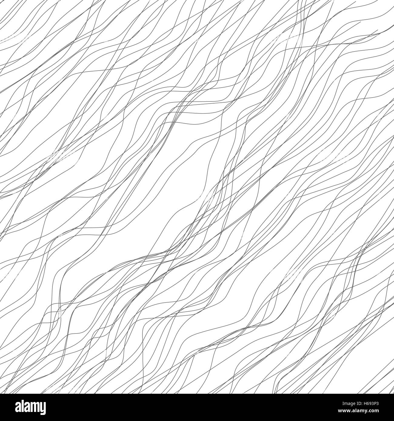Random lines abstract monochrome geometric texture / pattern Stock ...