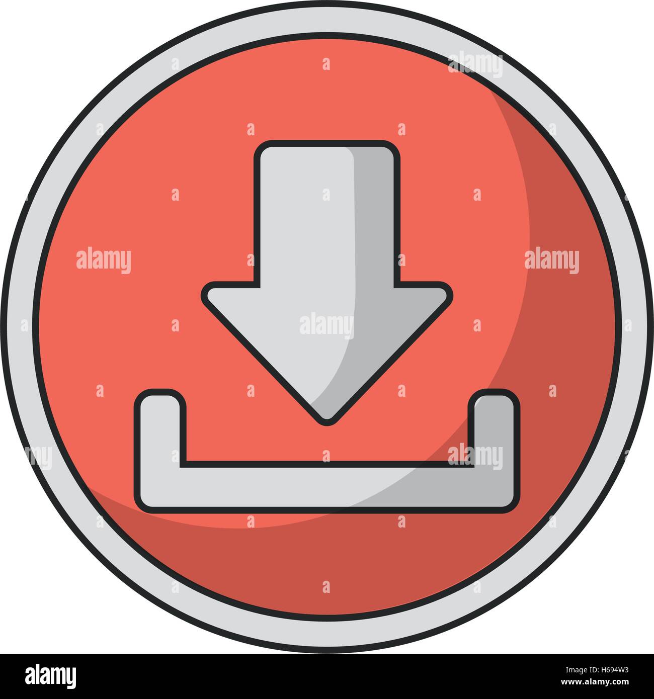 Download arrow of digital concept Stock Vector Image & Art - Alamy