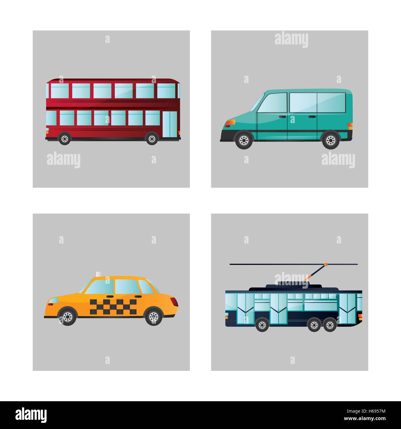 Moving tram Cut Out Stock Images & Pictures - Alamy