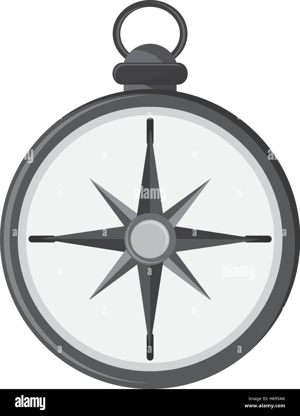 Isolated compass instrument design Stock Vector Image & Art - Alamy