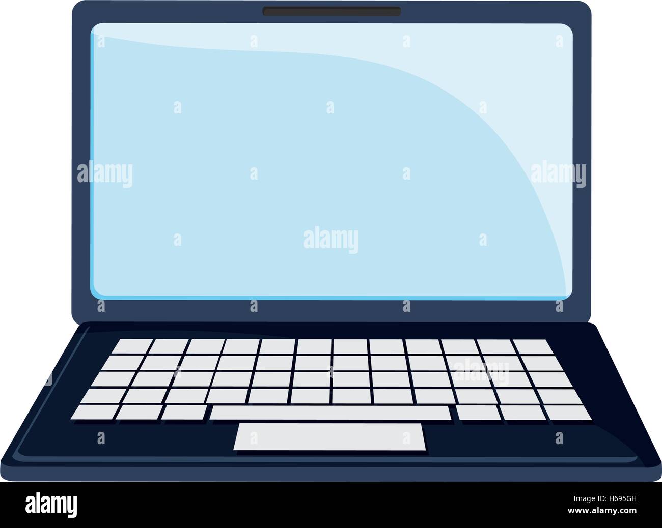 Isolated laptop device design Stock Vector Image & Art - Alamy