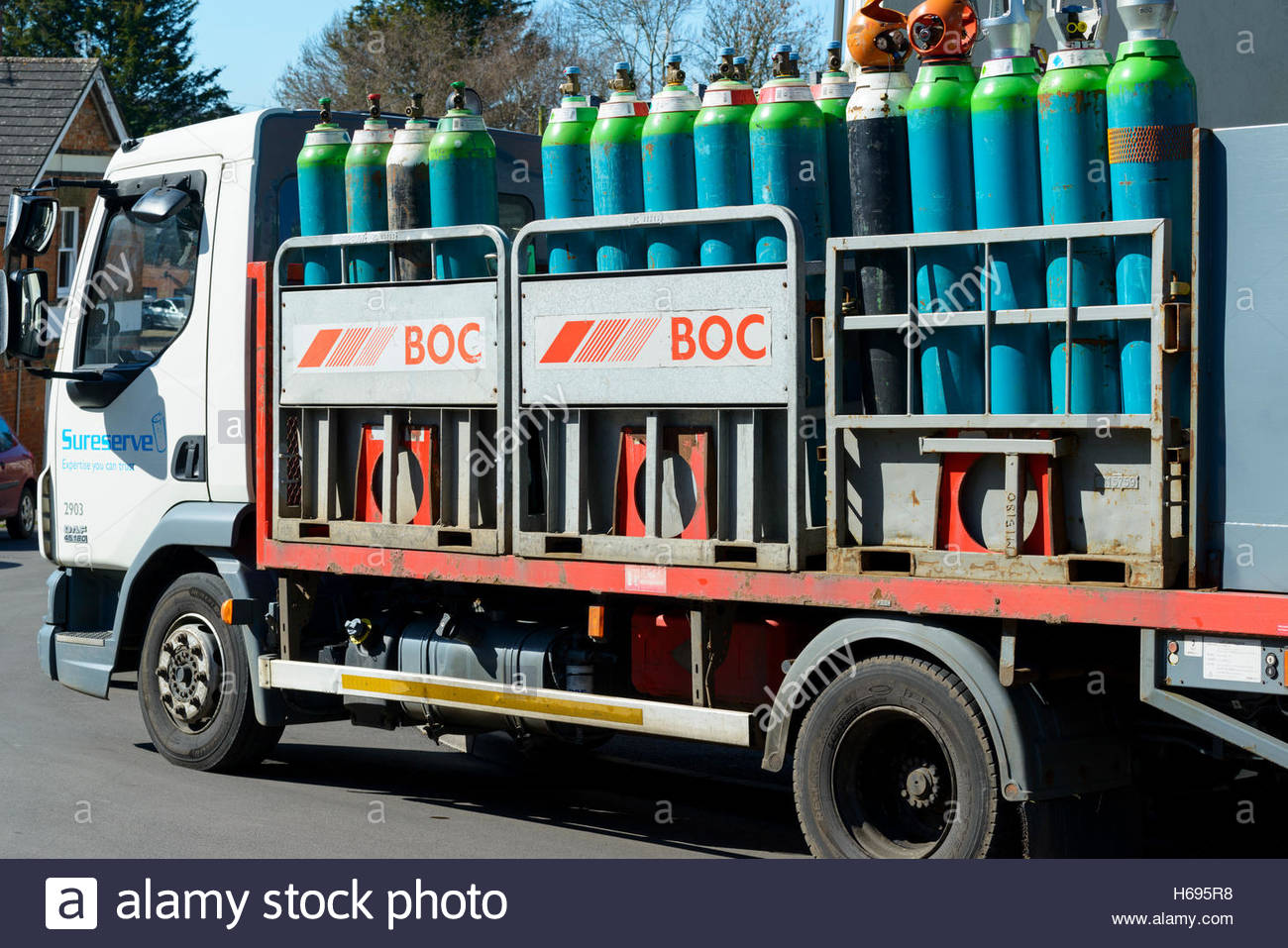 Transporting Compressed Gas Cylinders