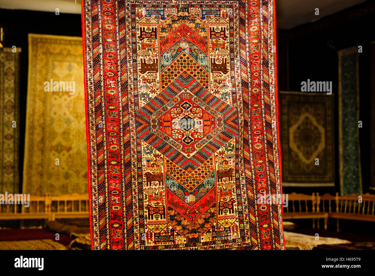 Bukhara,Desert Town,Islamic,Muslim Enclave,Mosques,Arts,Crafts,Uzbekistan,Central Asia Stock Photo