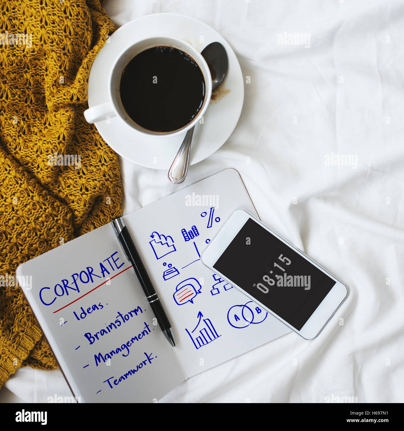 Process Business Strategy Management Solution Teamwork Concept Stock ...