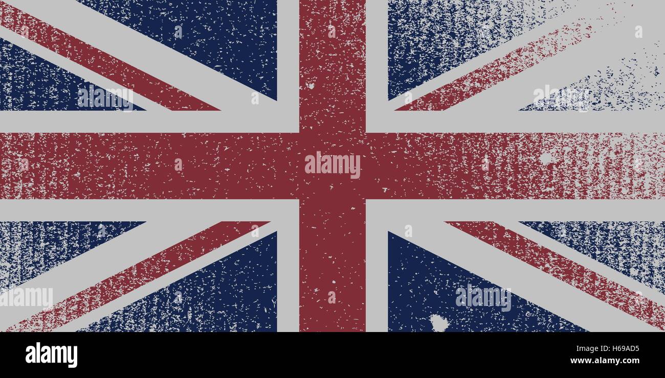Vintage flag uk Stock Vector Images - Alamy