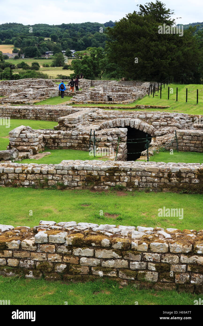 roman-commander-s-quarters-and-strongroom-stock-photo-alamy