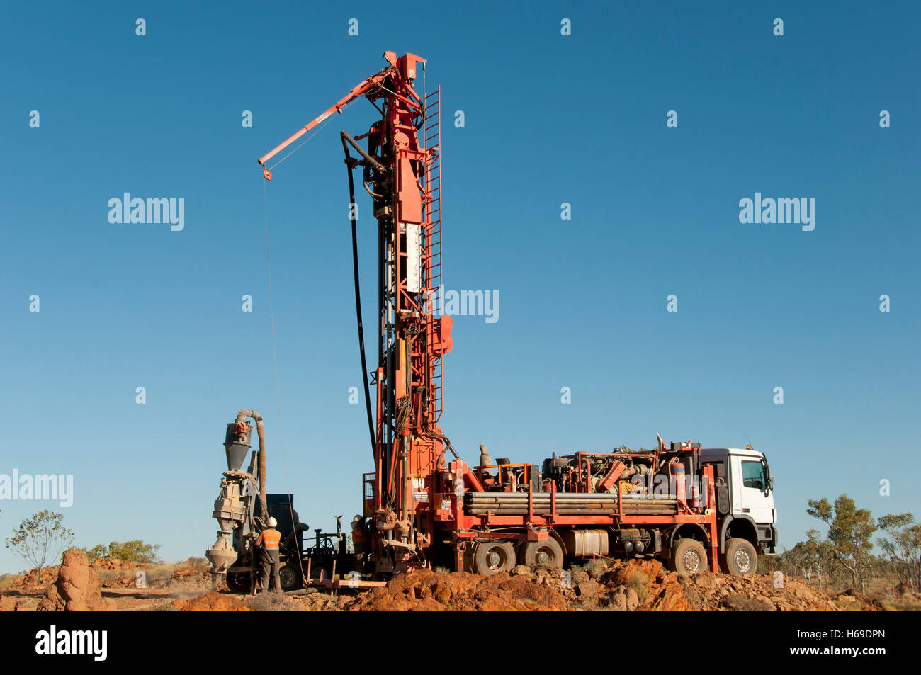RC Drill Rig Stock Photo Alamy