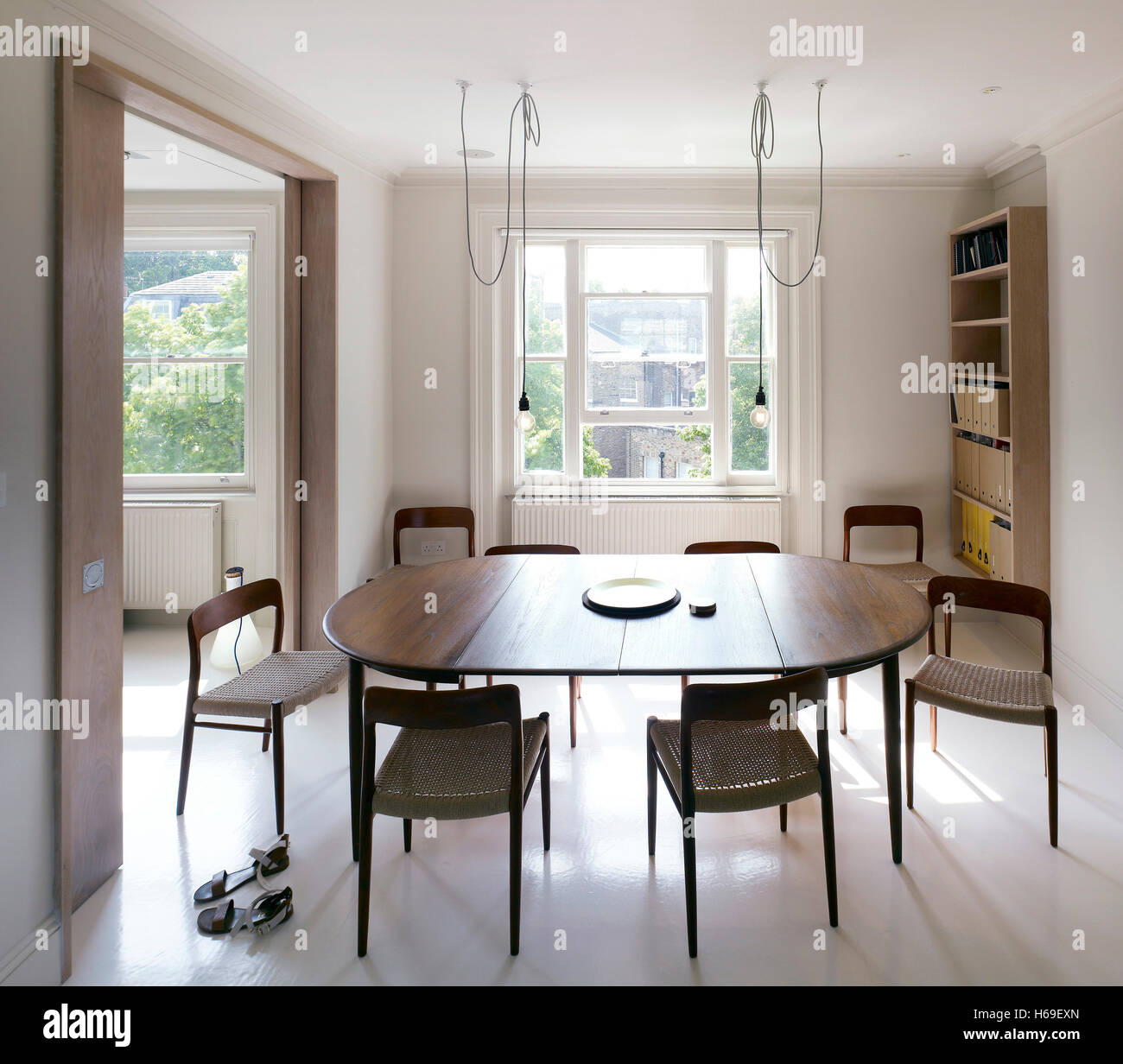 Dining area. Apartment Notting Hill, LONDON, United Kingdom. Architect