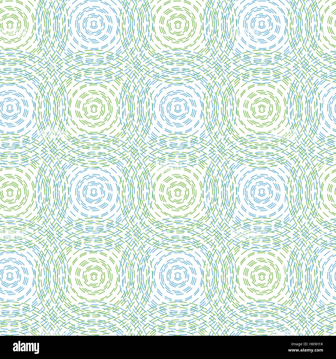 vector seamless background pattern of abstract circles Stock Vector