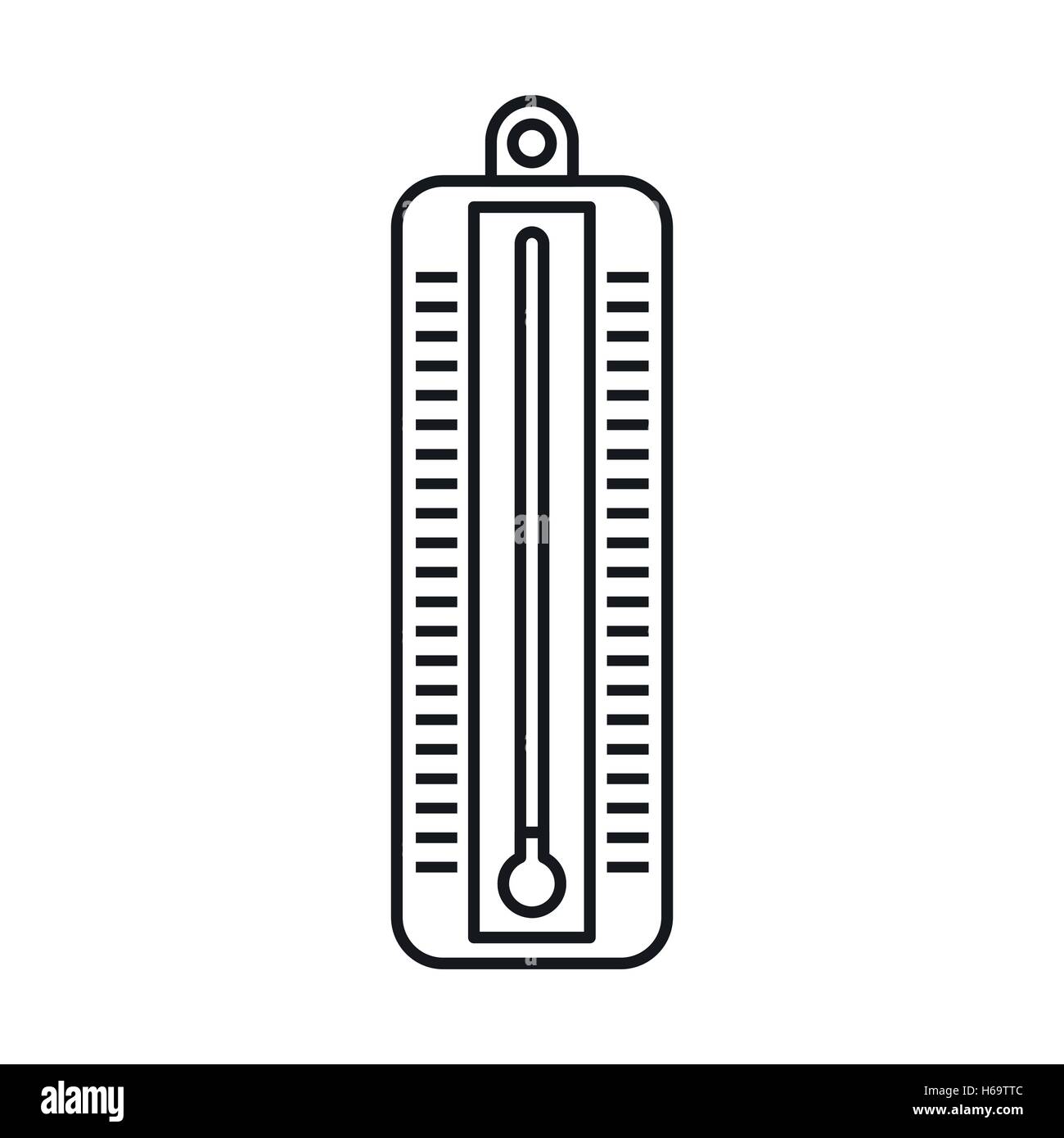 Thermometer indicates low temperature icon Stock Vector Image & Art - Alamy