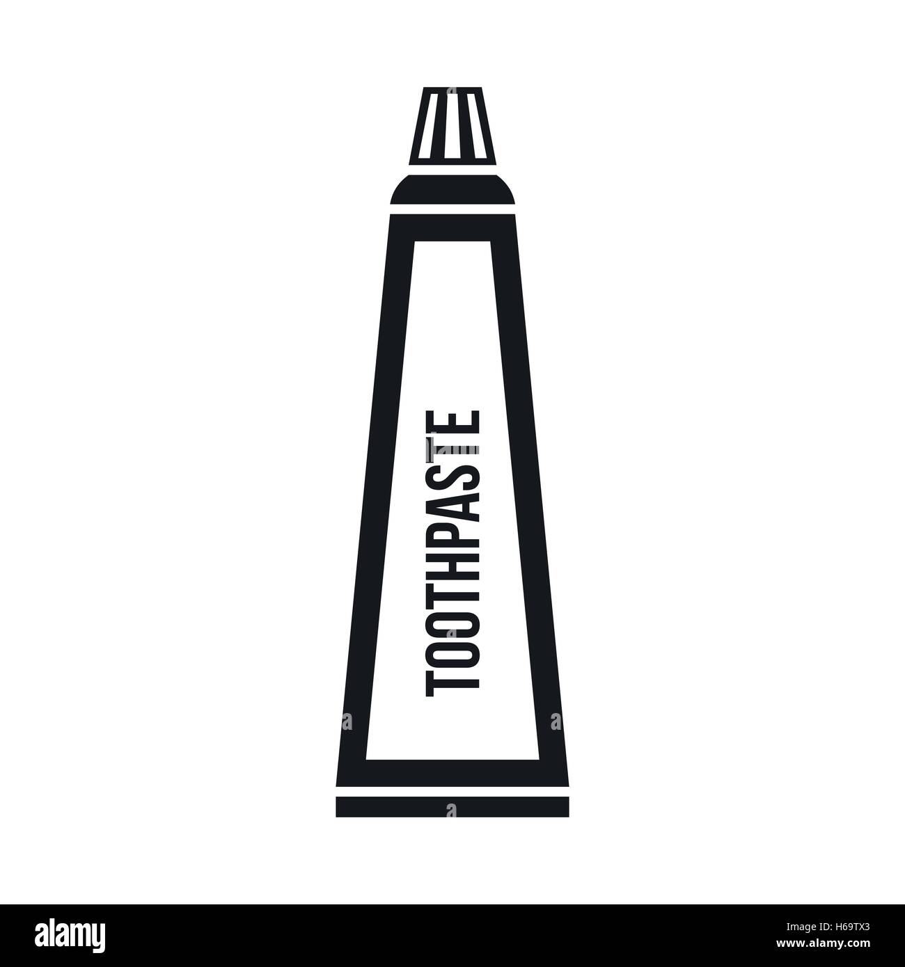 Toothpaste in tube icon, simple style Stock Vector Image & Art - Alamy
