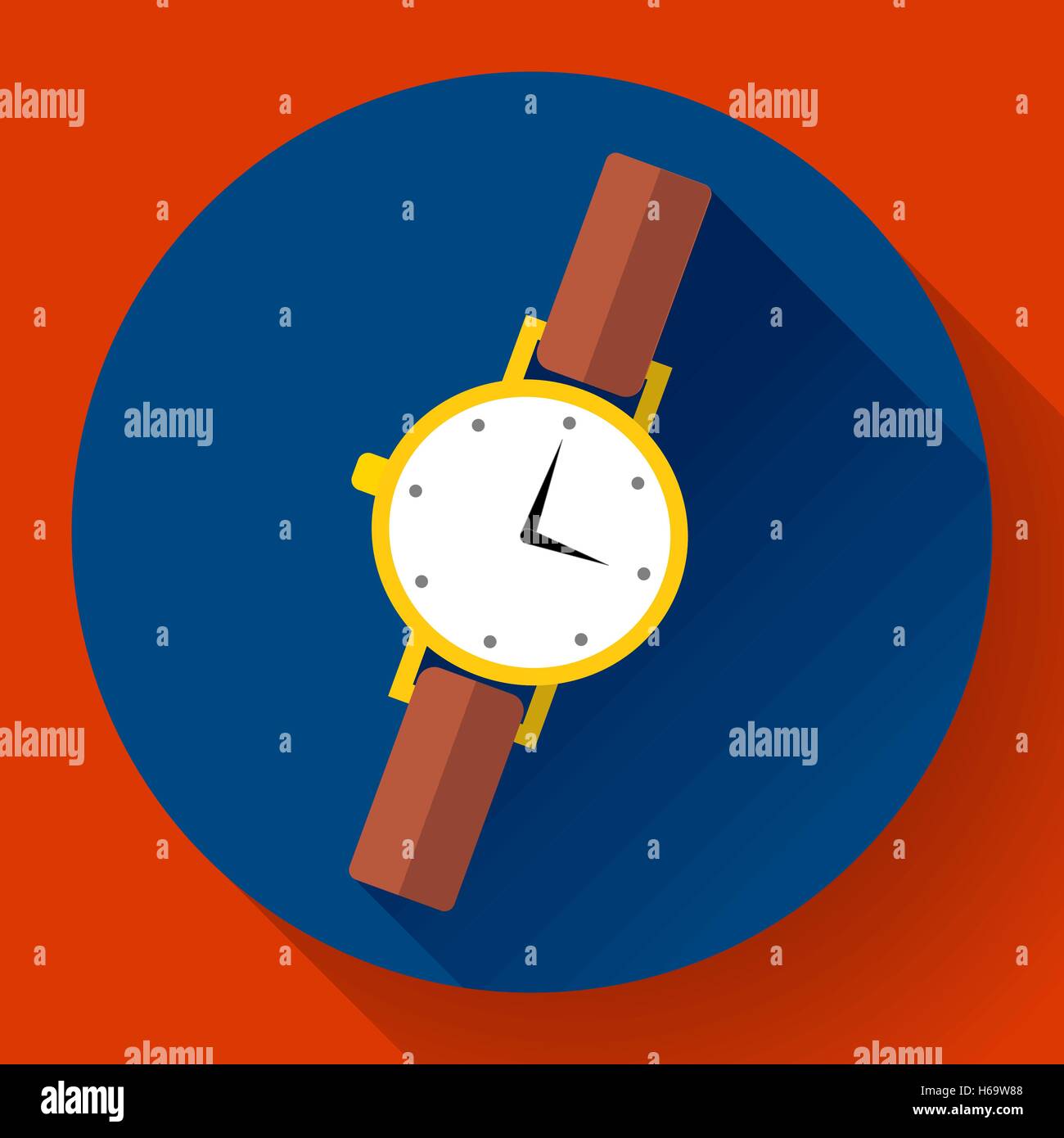 Vintage office woman clock Stock Vector Images - Alamy