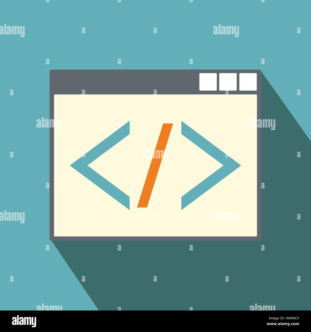 Greater than or less than flat icon Stock Vector Image & Art - Alamy