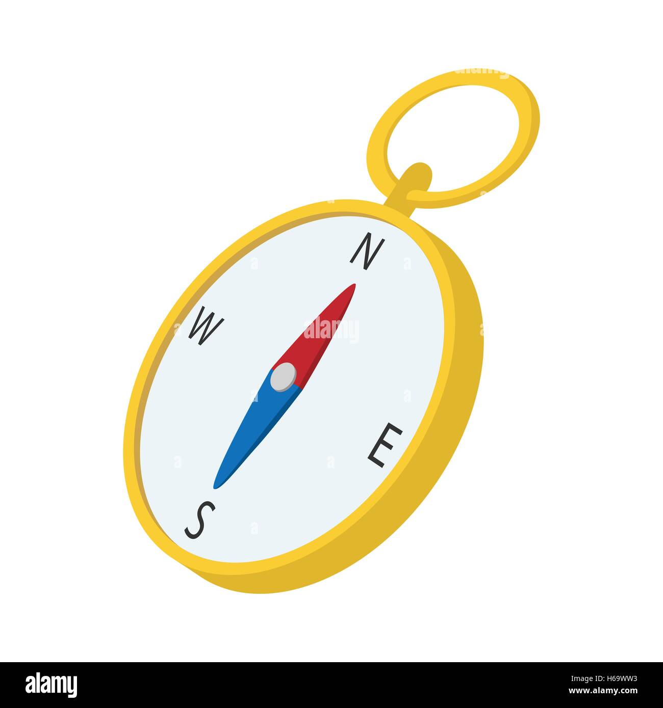 Compass cartoon icon Stock Vector Image & Art Alamy