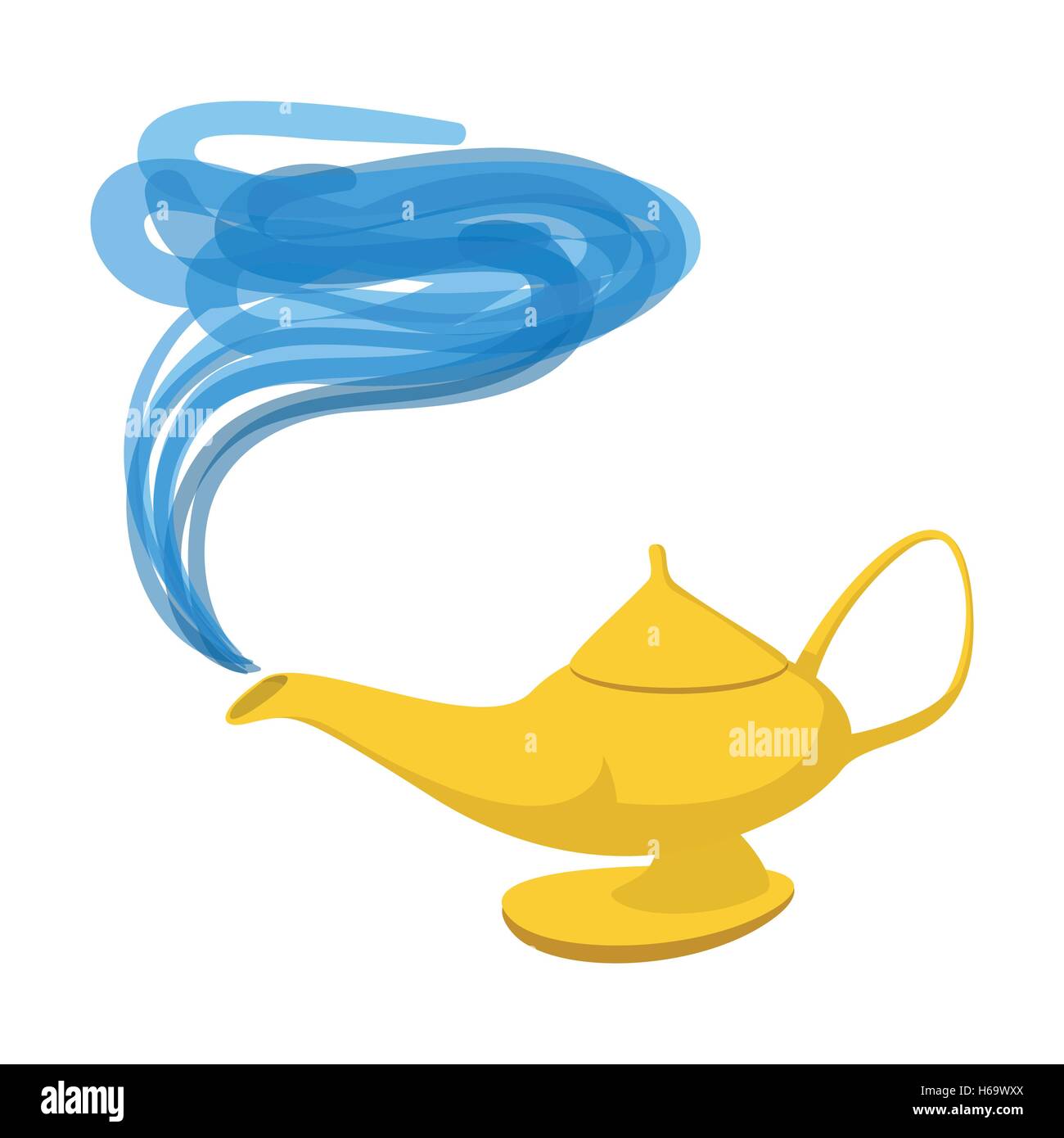 Lamp Aladdin cartoon icon Stock Vector Image & Art - Alamy