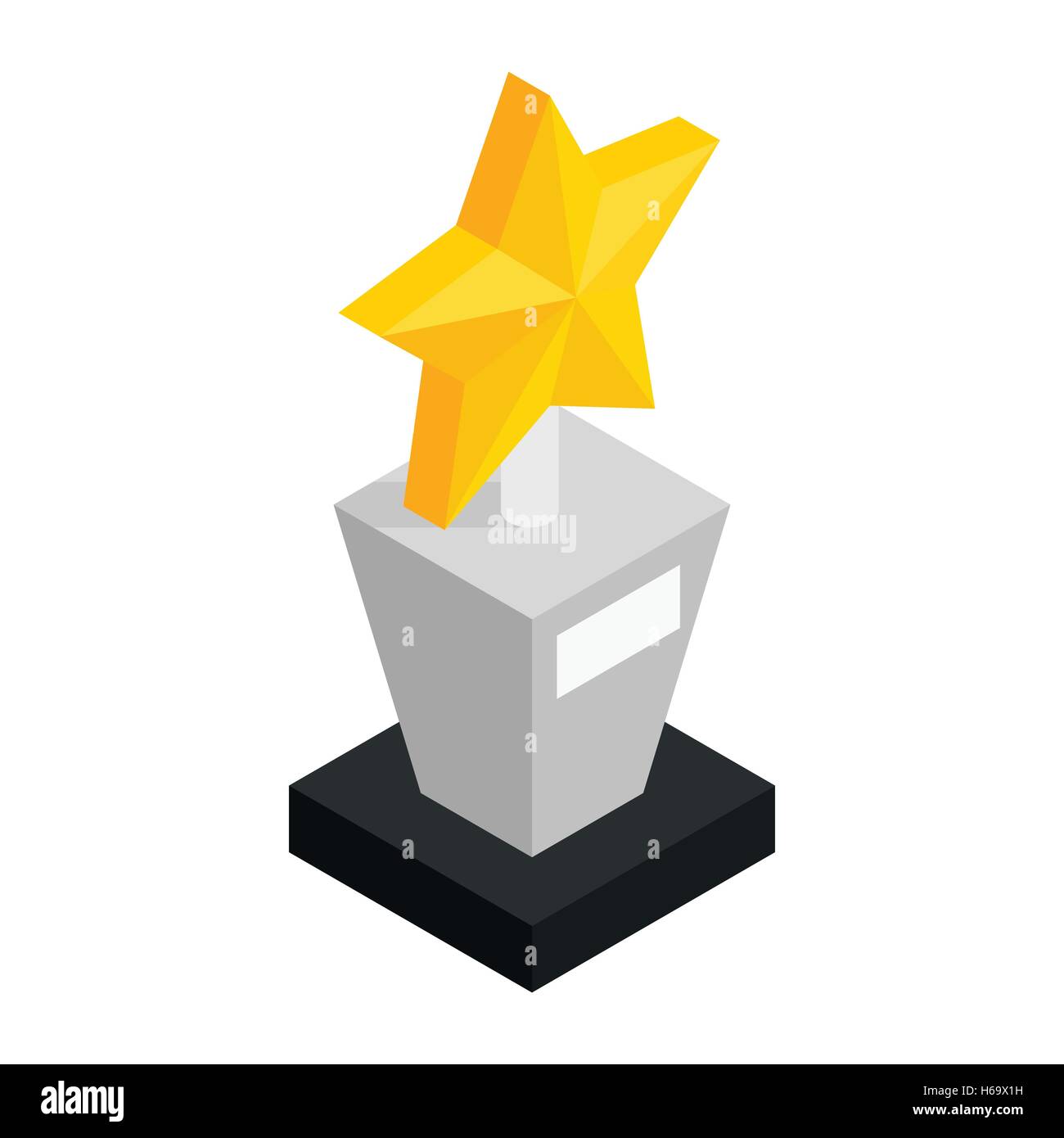 Star award isometric 3d icon Stock Vector Image & Art - Alamy
