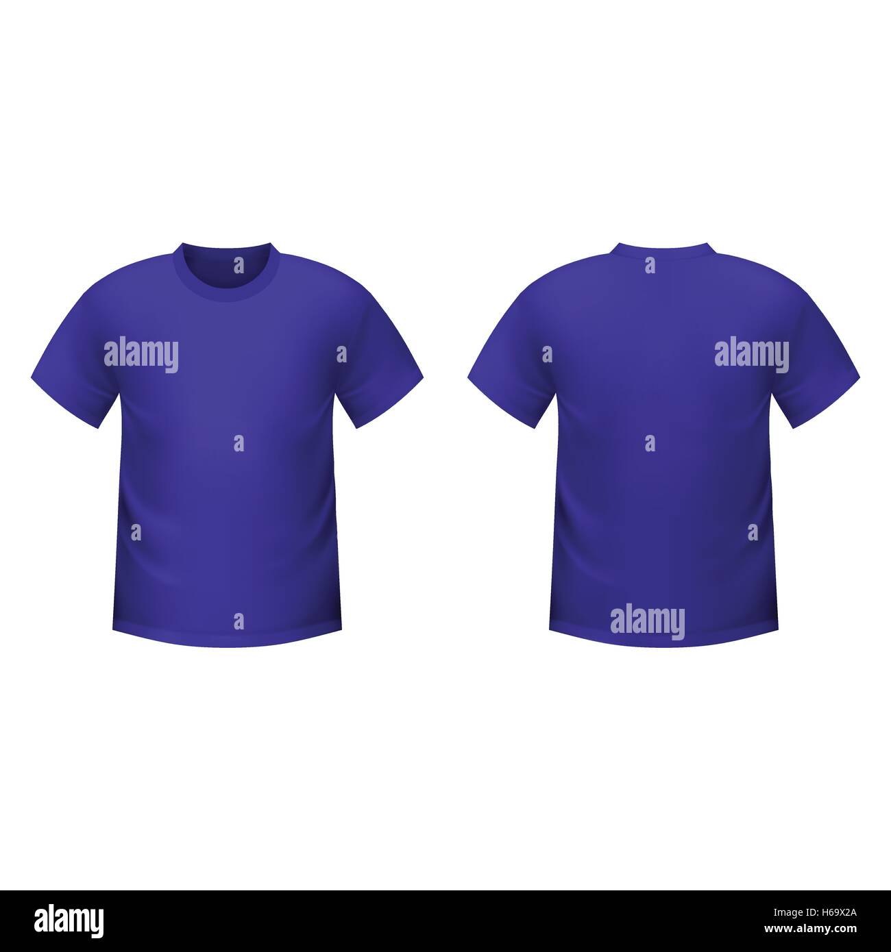 Purple Polyester Shirt