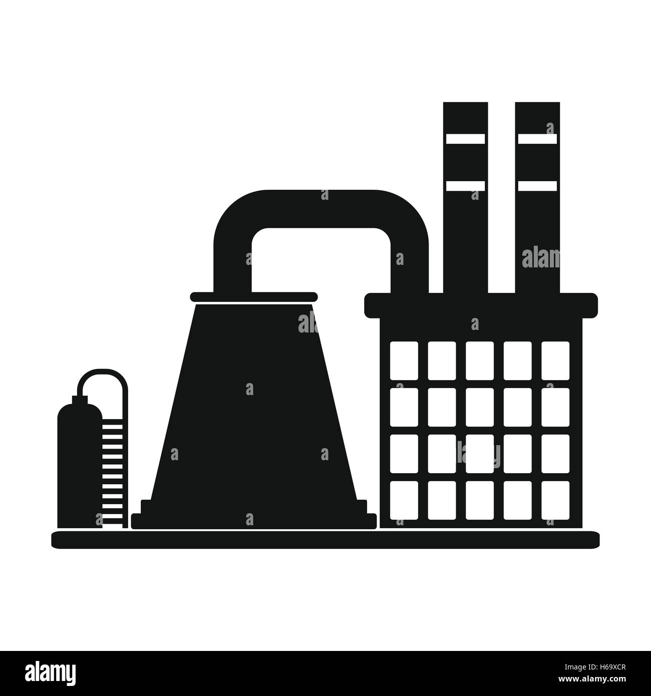 Mining processing plant icon Stock Vector Image & Art - Alamy
