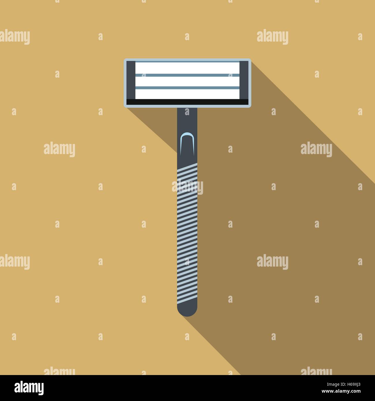 Razor blade shadow Stock Vector Images - Alamy