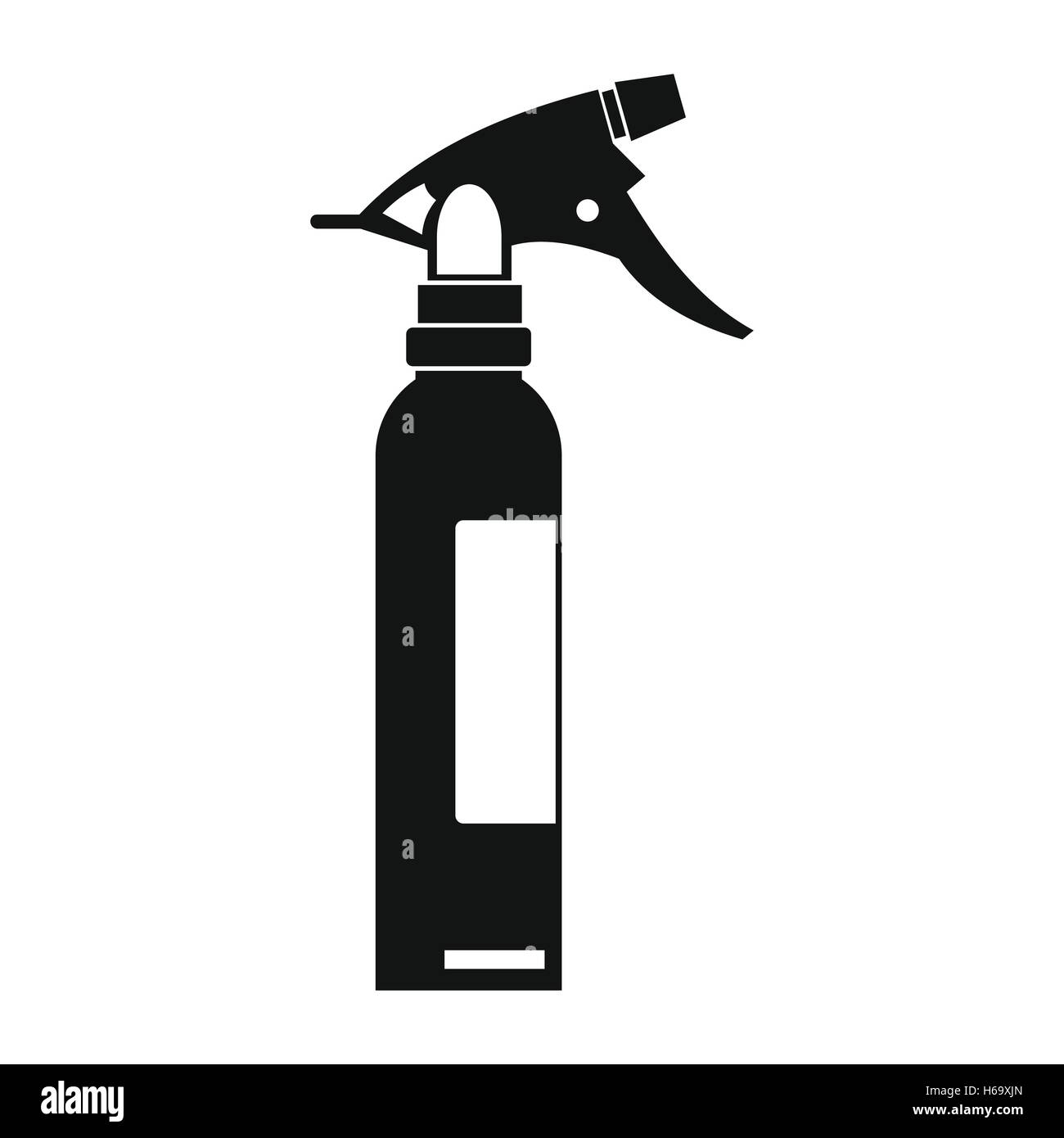 Sprayer black simple icon Stock Vector Image & Art - Alamy