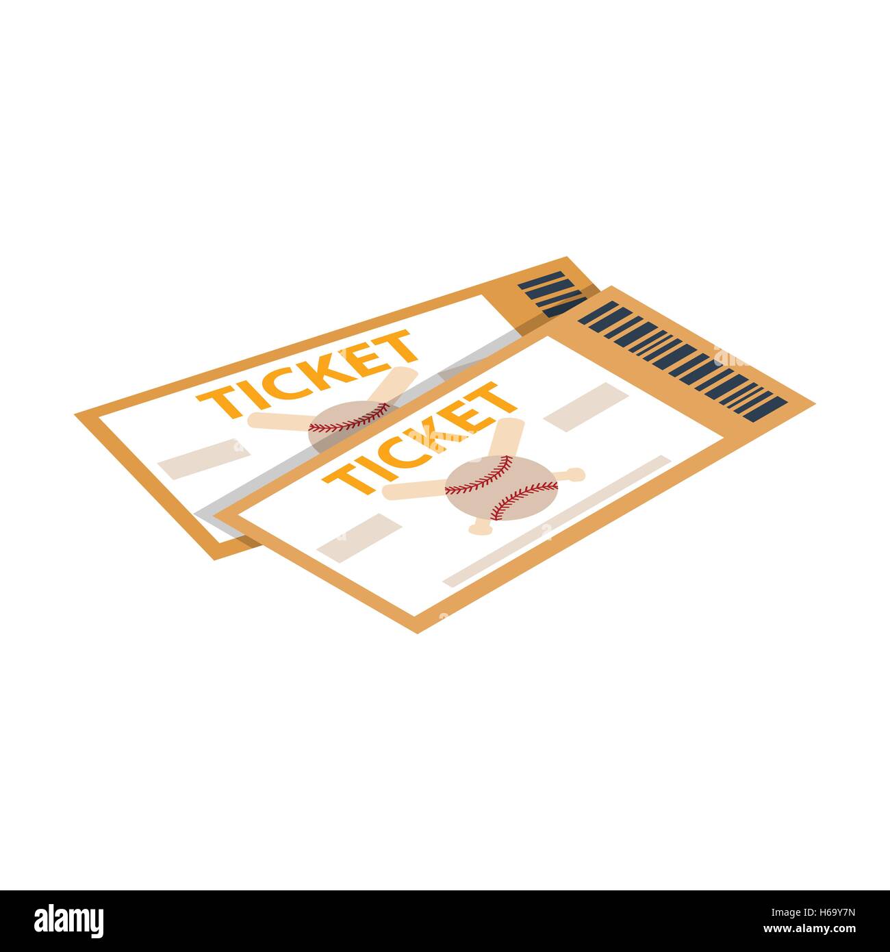 Baseball tickets vector hi-res stock photography and images - Alamy