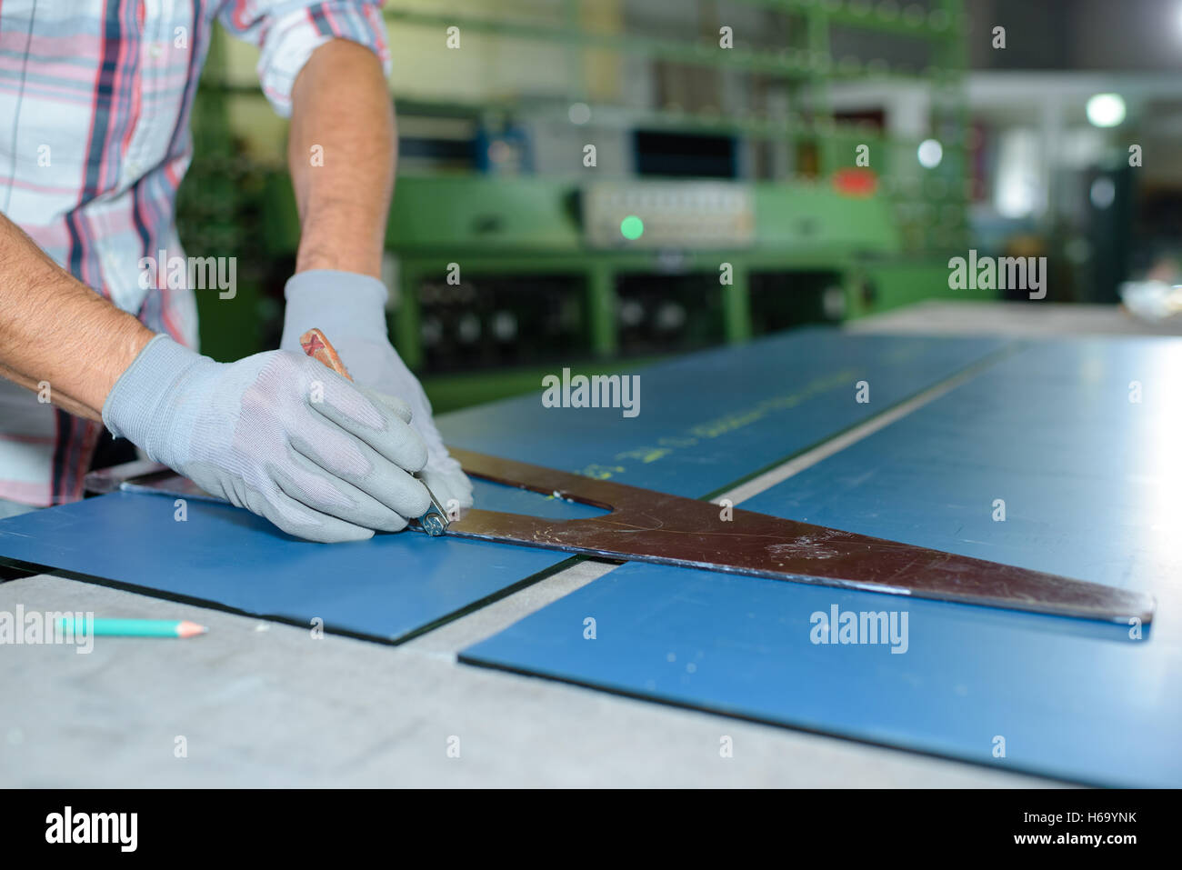 inside the factory Stock Photo - Alamy