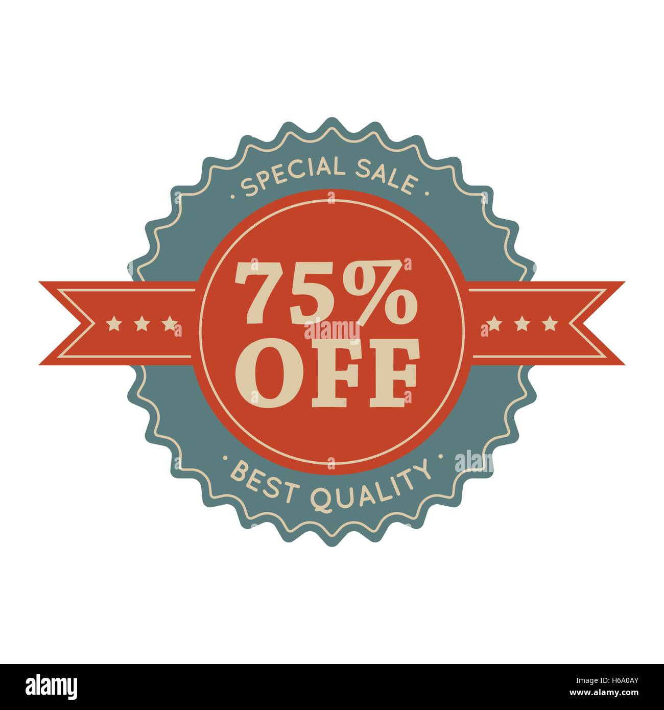 75 special sale vintage banner Stock Vector Image & Art - Alamy