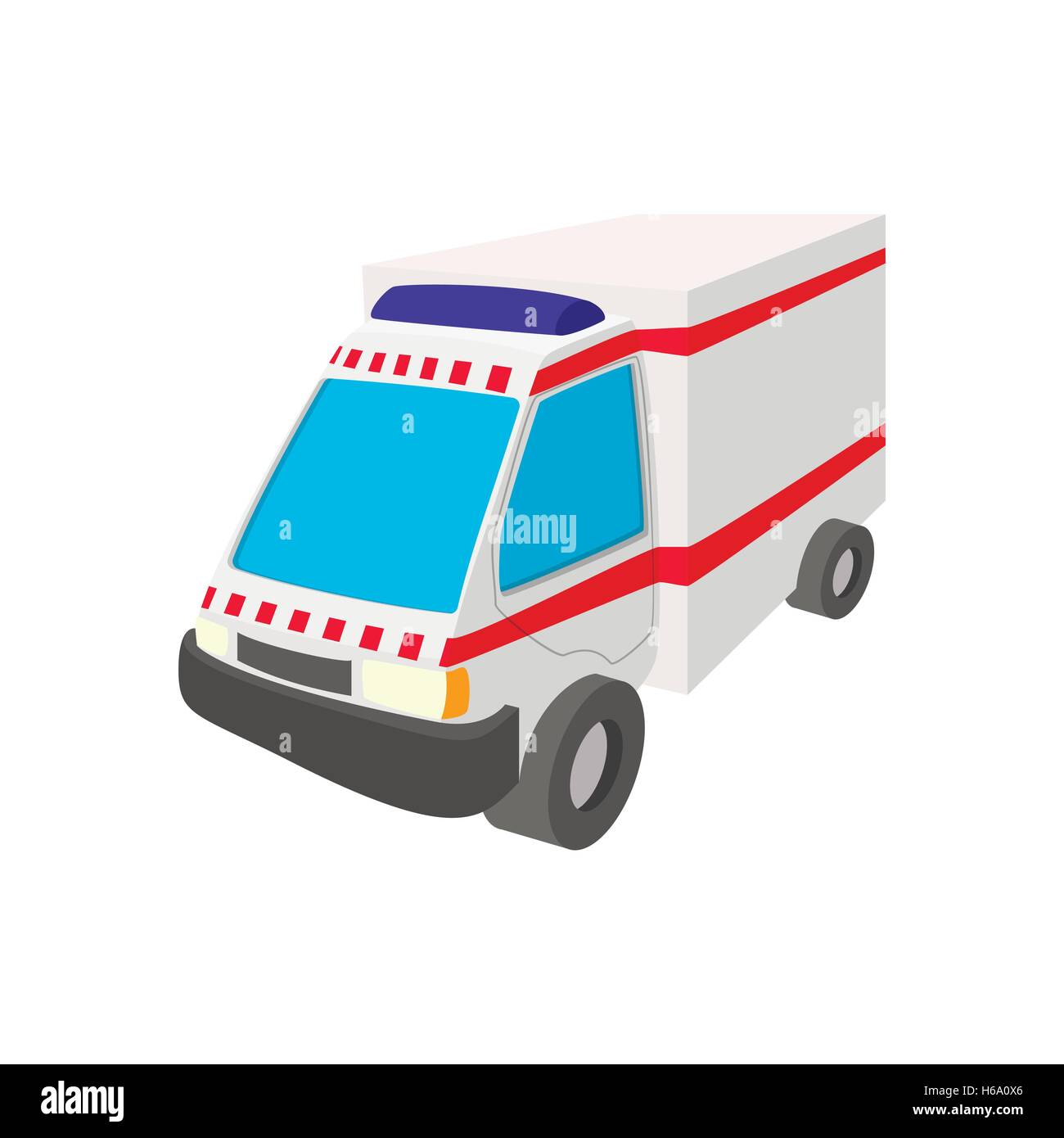 Ambulance car cartoon icon Stock Vector Image & Art Alamy