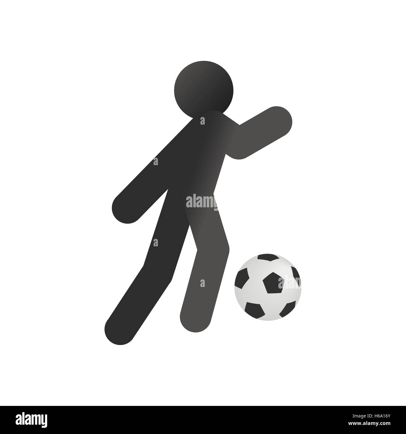 Football soccer isometric 3d icon Stock Vector Image & Art - Alamy