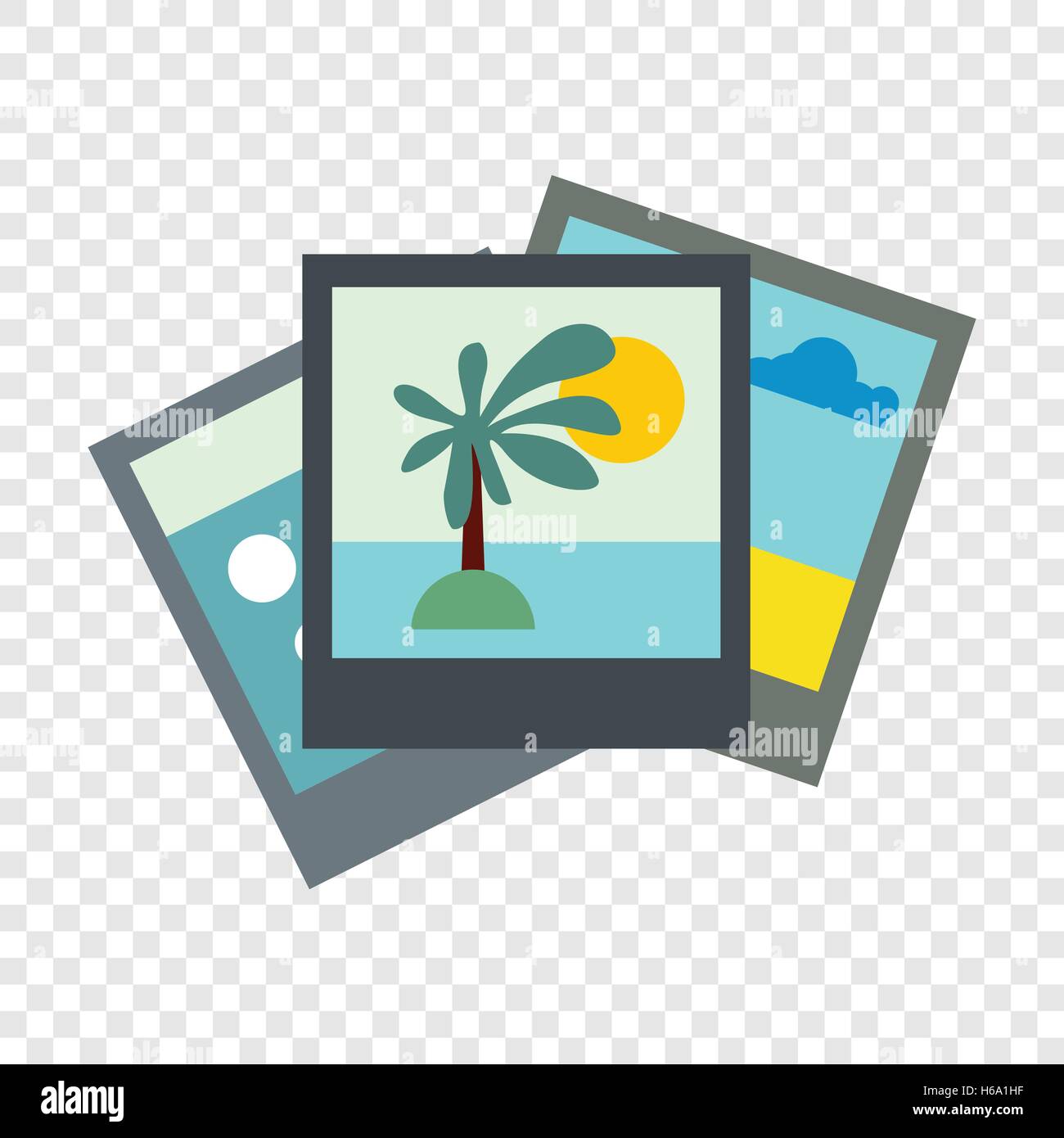 Photo flat icon Stock Vector Image & Art - Alamy